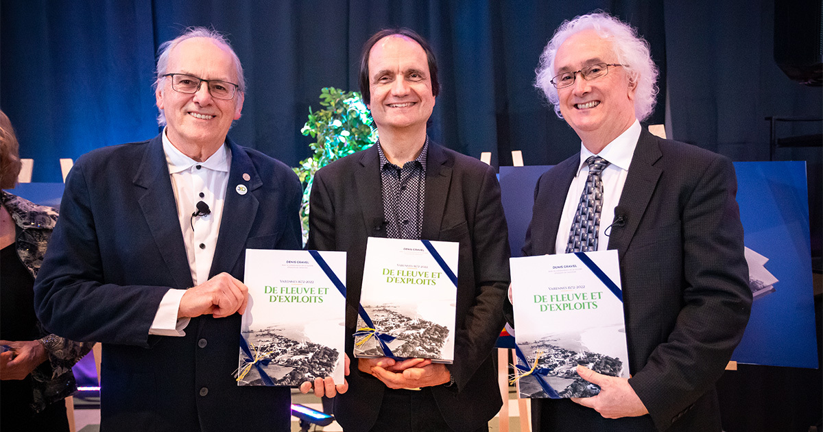 Jacques Dalpé, Denis Gravel et Louis Desjardins