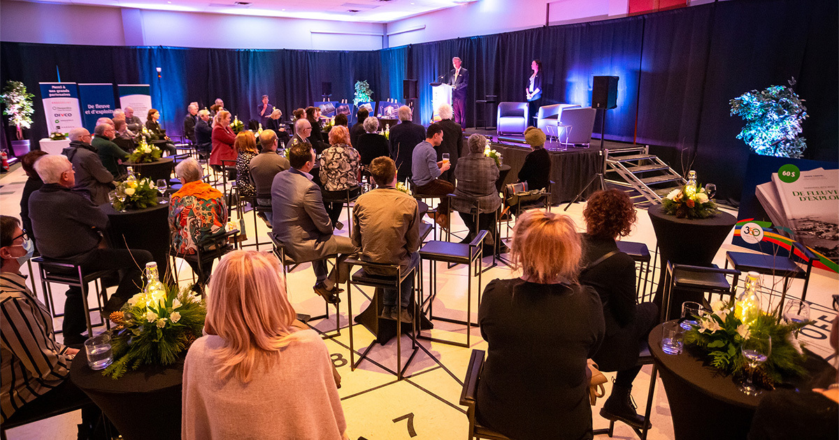 Soirée du lancement du livre souvenir du 350e