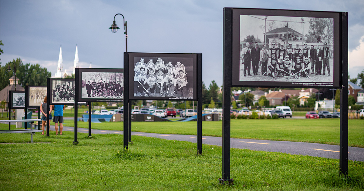 Exposition de photos d’archives : Les associations sportives et communautaires