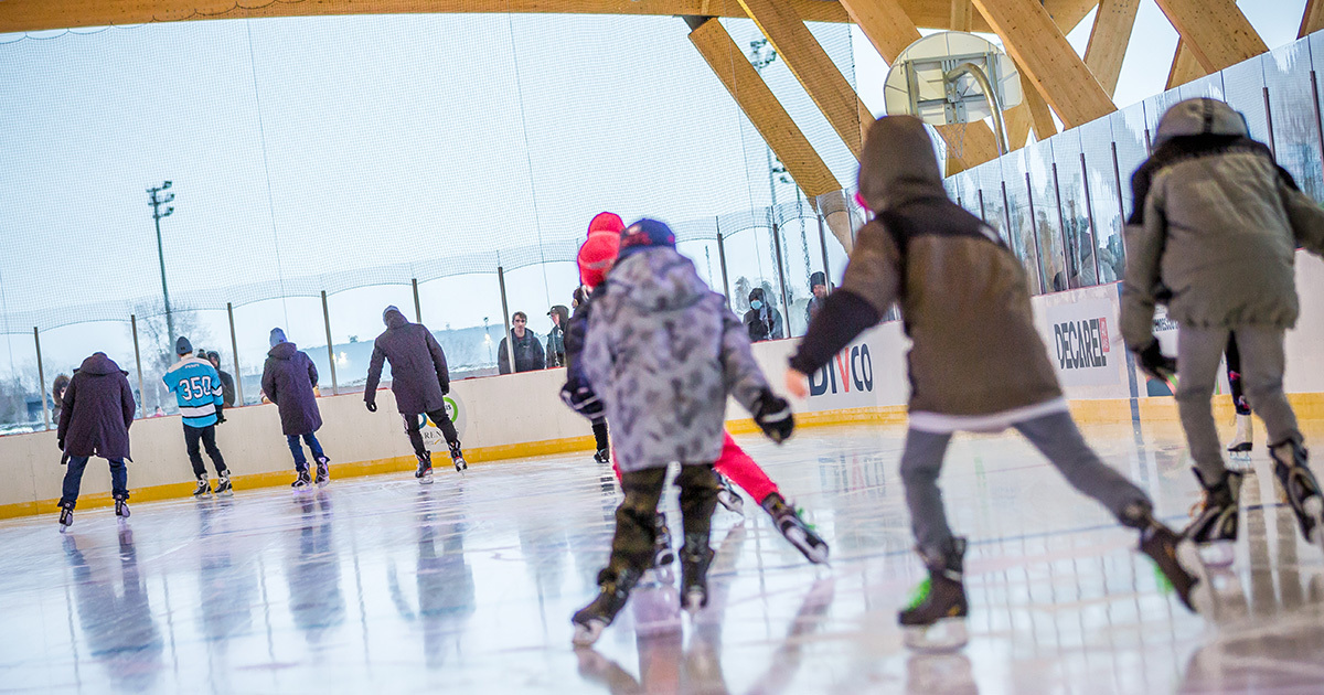 Patin libre lors de l’ouverture officielle